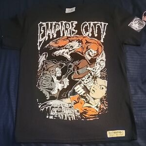 Empire City Graphic Kids Tee - Black